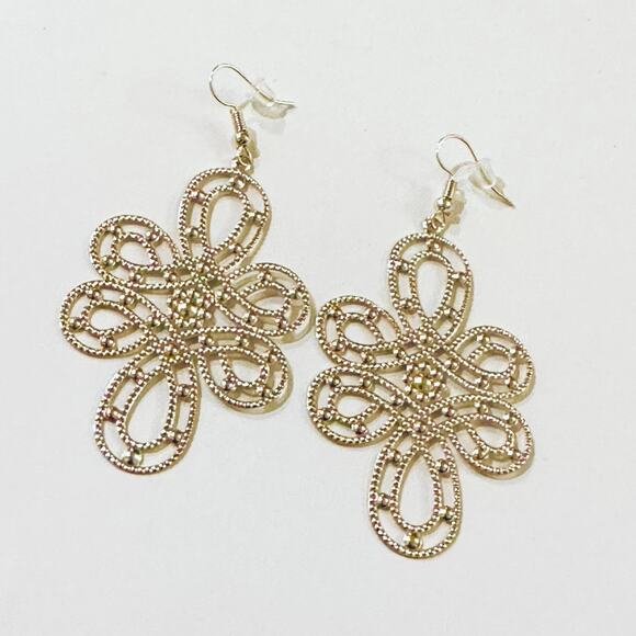 Swirl Gold earrings - Picture 1 of 1